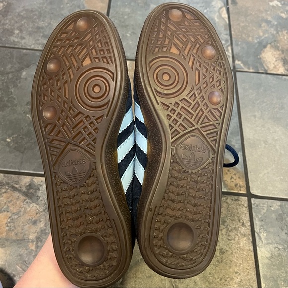 Adidas Handball Spezial Dark Blue Sneakers Size 8 - Picture 11 of 12